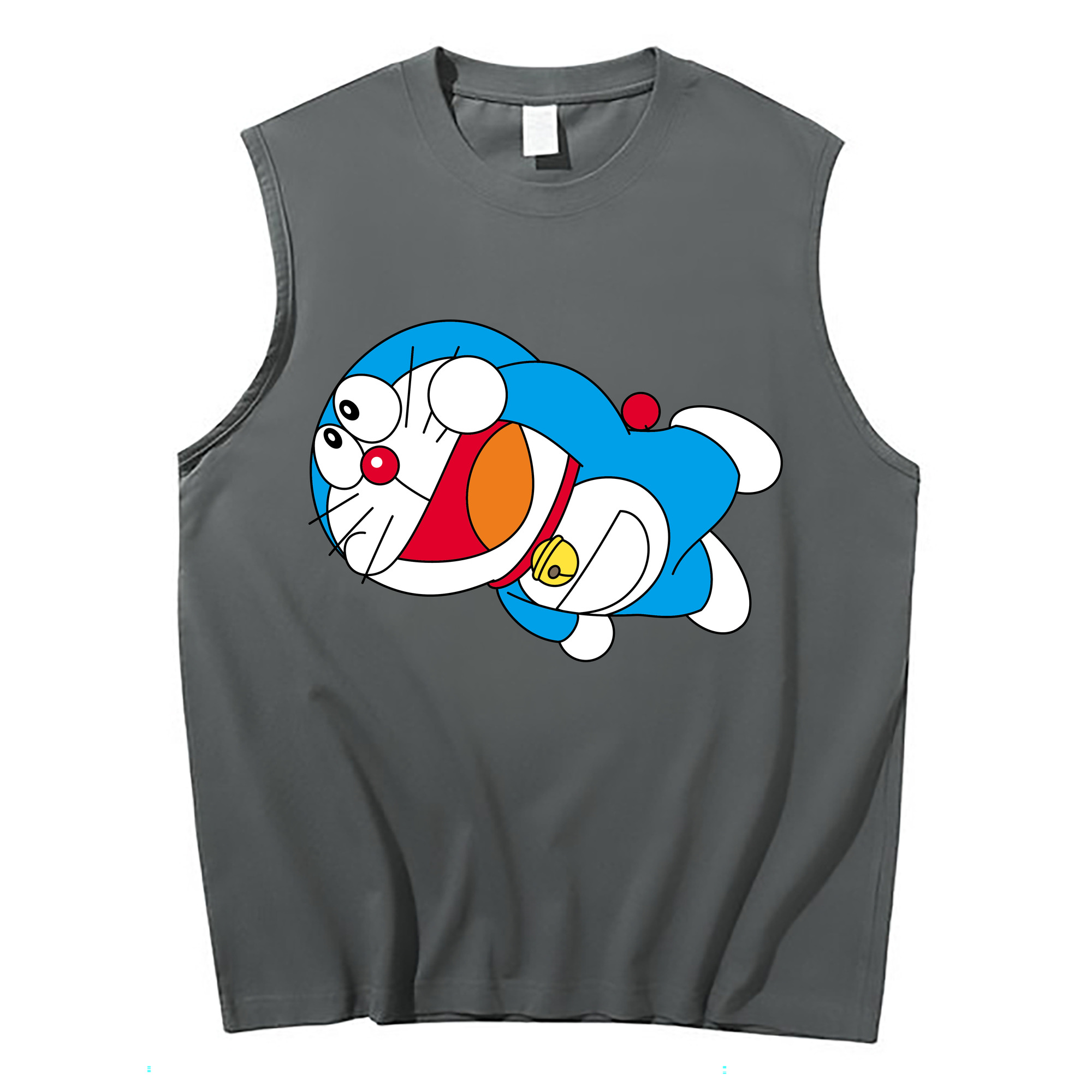 （画像用） ドラえもん Doraemon コットン100％タンクトップ（フロントプリント）